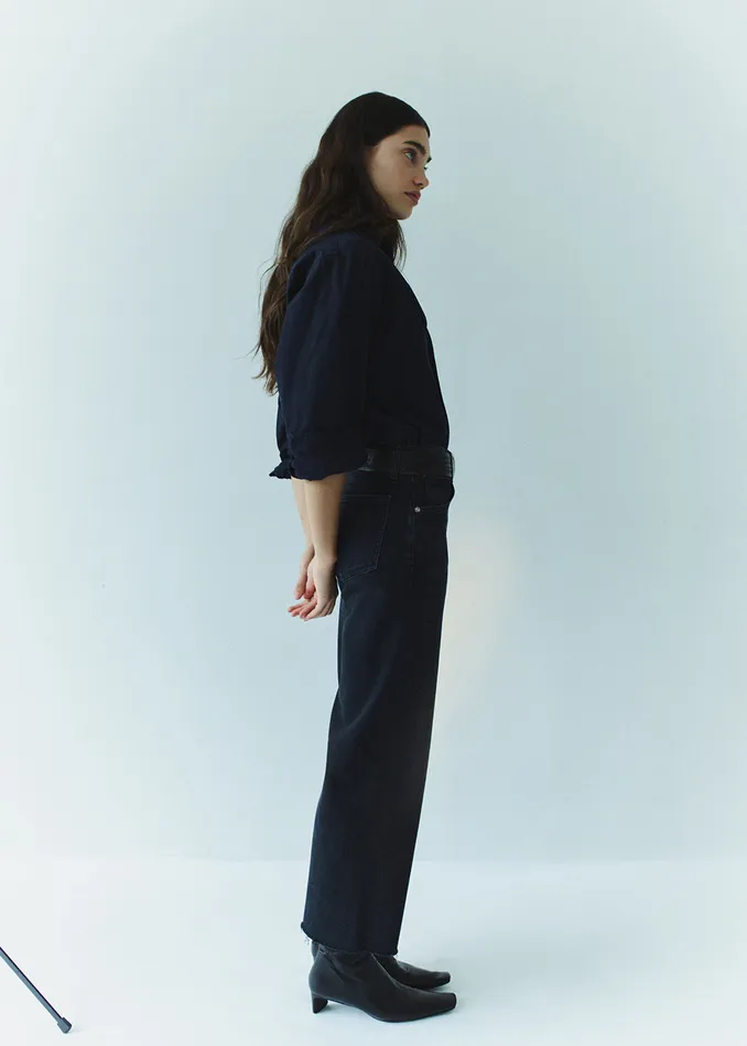 Women Jeans Citizens Of Humanity Lyra Wide Leg Crop In Medallion
