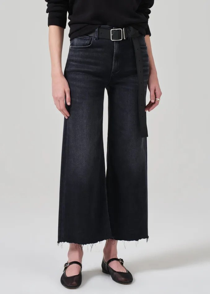 Women Jeans Citizens Of Humanity Lyra Wide Leg Crop In Medallion