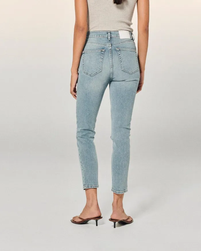Women Jeans From Future Slim Fit Johnny Jeans Light Blue