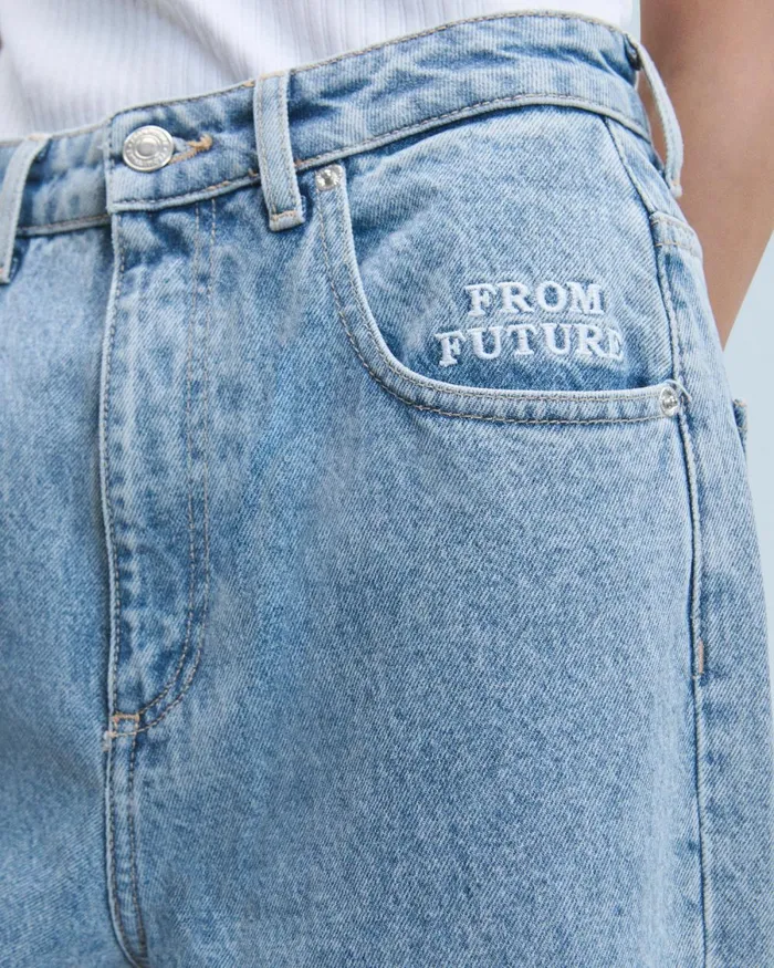 Women Jeans From Future Straight Leg Joseph Jeans Light Blue