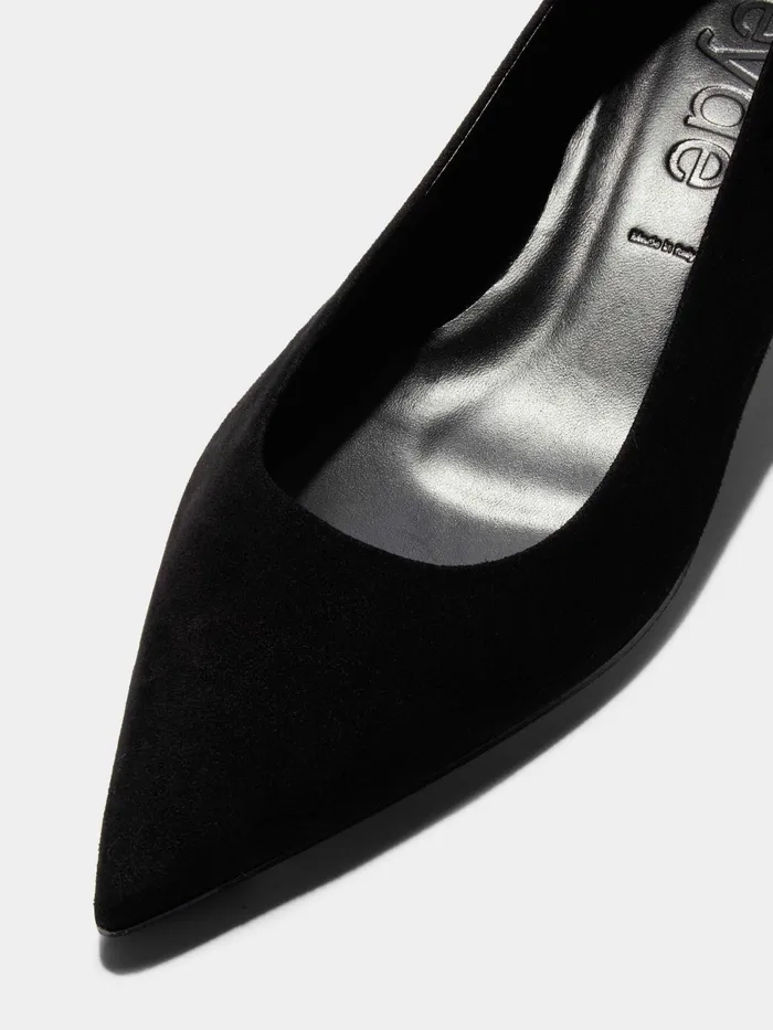 Women Judi Kid Suede Pumps Aeyde Pumps