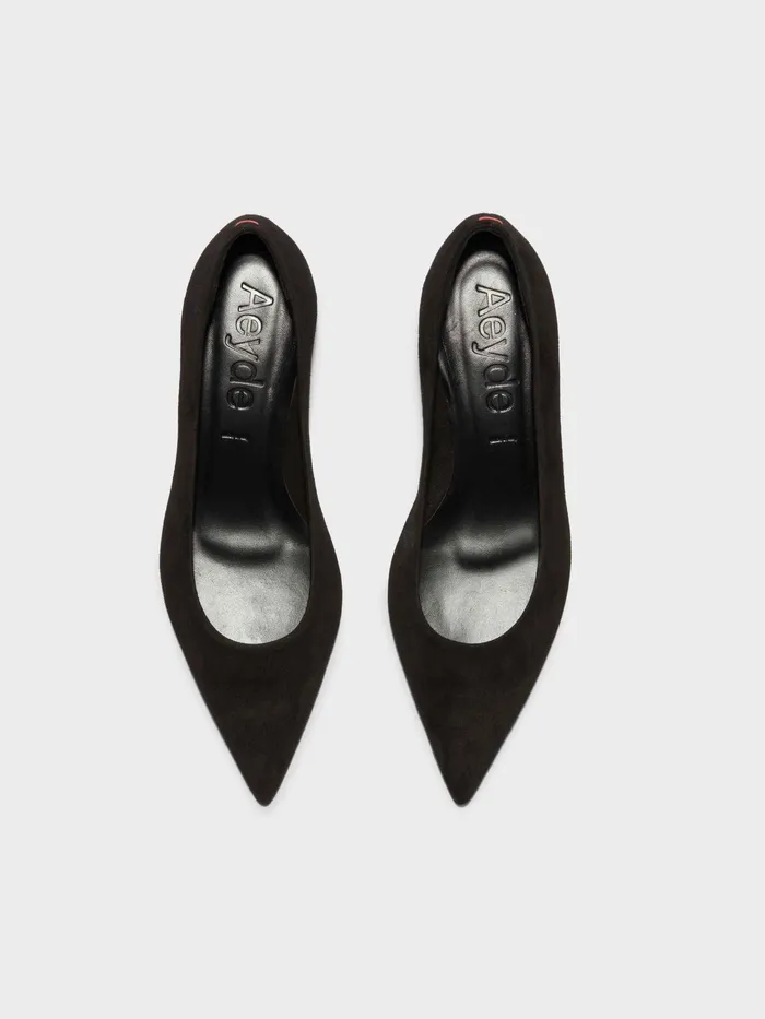 Women Judi Kid Suede Pumps Aeyde Pumps