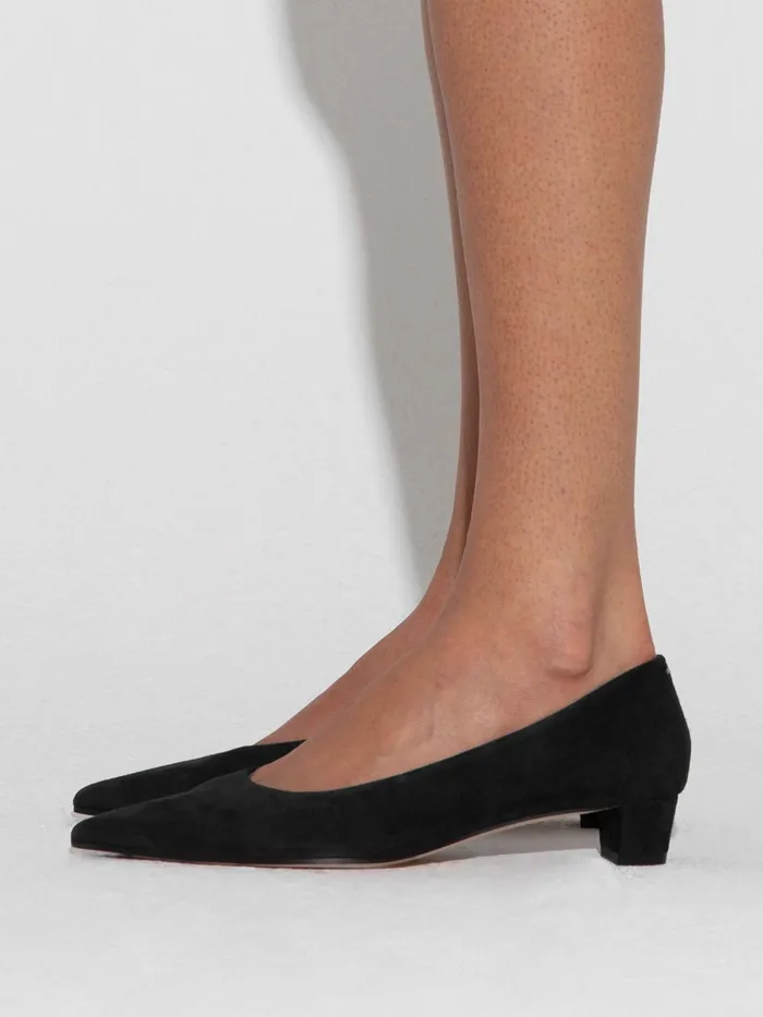 Women Judi Kid Suede Pumps Aeyde Pumps