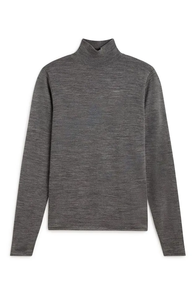 Women Jumper Collar Faya Grey Ecoalf Knitwear