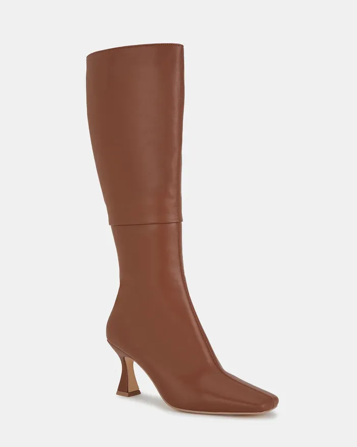 Women Knee High Boots NOVO Shoes OCTAVIA BROWN