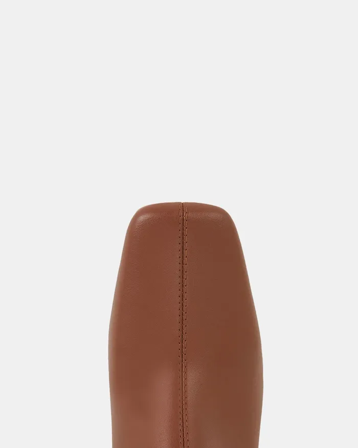 Women Knee High Boots NOVO Shoes OCTAVIA BROWN