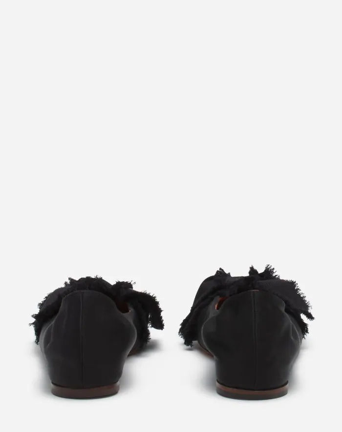 Women Lanvin Ballerinas Ballerina Flat With A Satin Bow Black Women Lanvin Ballerinas Ballerina Flat With A Satin Bow Black