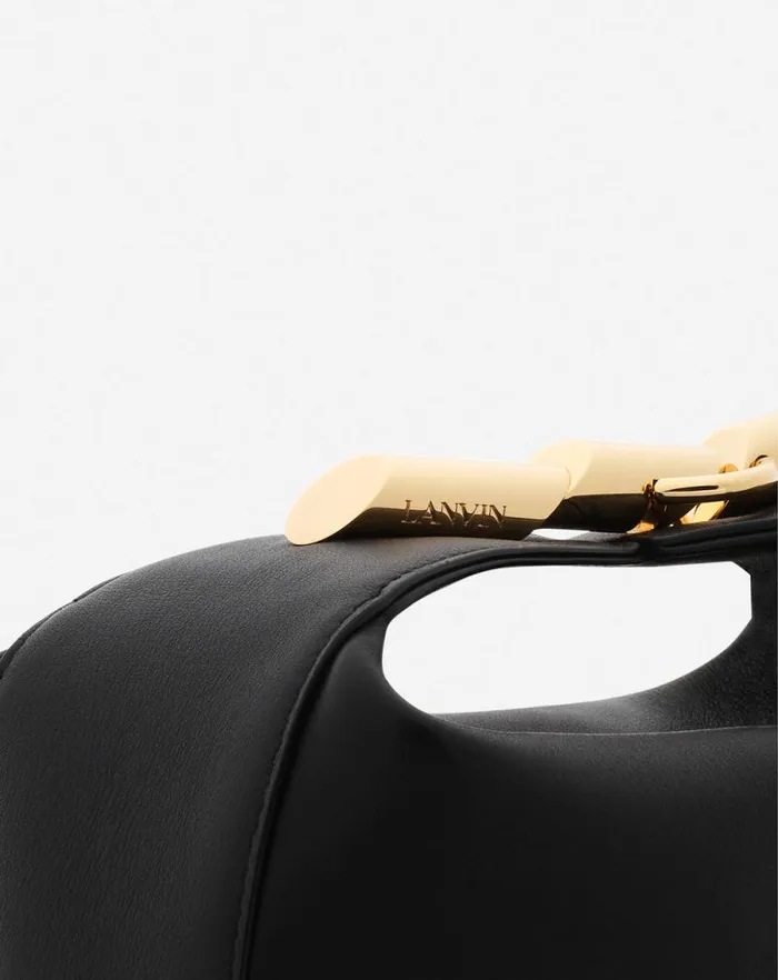 Women Lanvin Crossbody Bags and Shoulder Bags Haute Squence Leather Clutch Bag Black Women Lanvin Crossbody Bags and Shoulder Bags Haute Squence Leather Clutch Bag Black