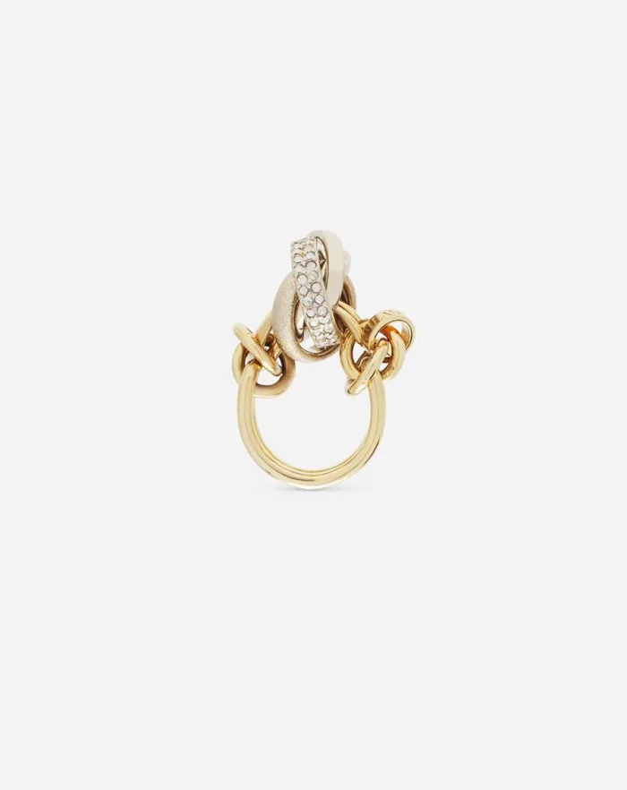 Women Lanvin Jewelry Partition By Lanvin Knot Ring Goldcrystal