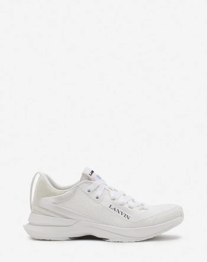 Women Lanvin Sneakers Li Mesh Sneakers Whitewhite