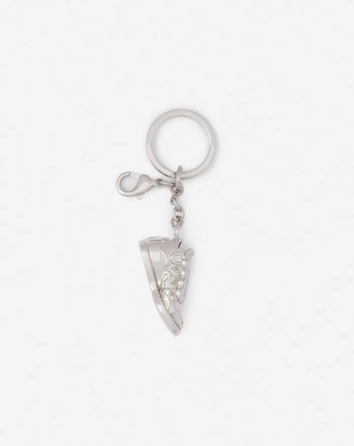 Women Lanvin Wallets and Small Leather Goods Curb Sneakers Brass Key Ring Silver Women Lanvin Wallets and Small Leather Goods Curb Sneakers Brass Key Ring Silver