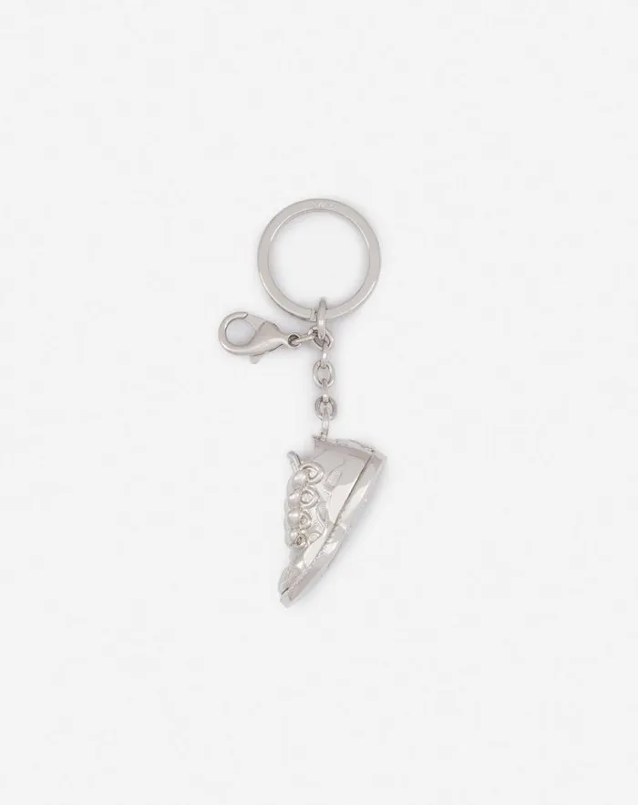 Women Lanvin Wallets and Small Leather Goods Curb Sneakers Brass Key Ring Silver Women Lanvin Wallets and Small Leather Goods Curb Sneakers Brass Key Ring Silver