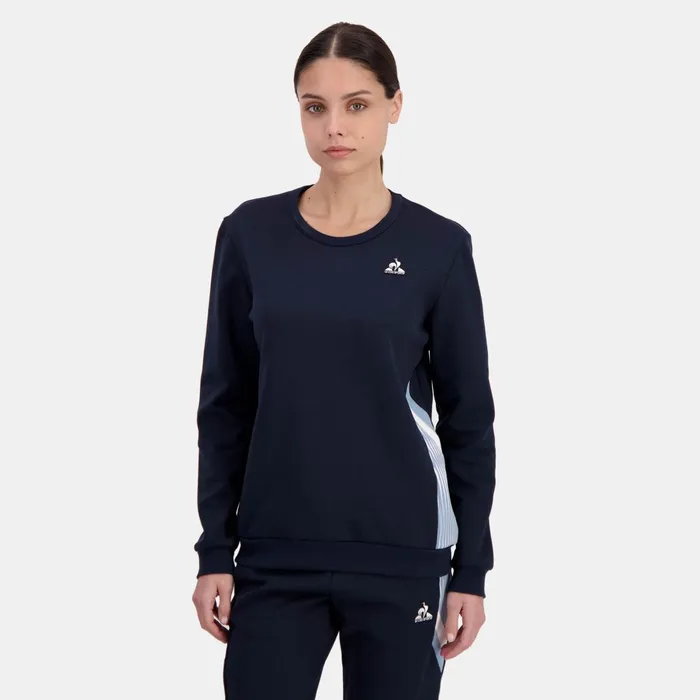 Women Le Coq Sportif Sweatshirts And Hoodies Hritage Sweat Col Rond Femme