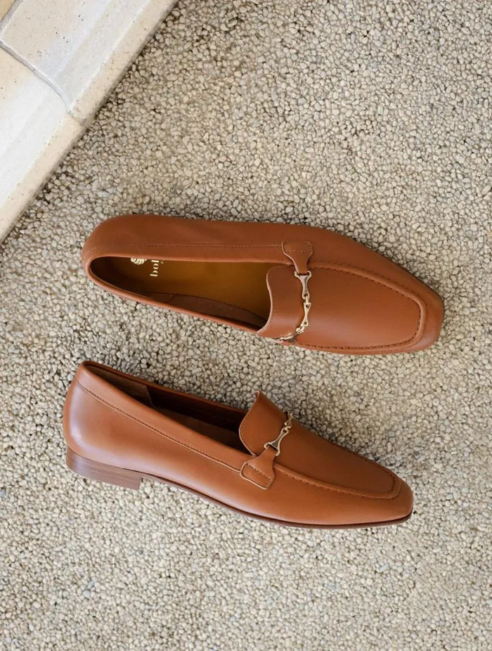 Women Loafers and Derbies Bobbies Jeanne Camel