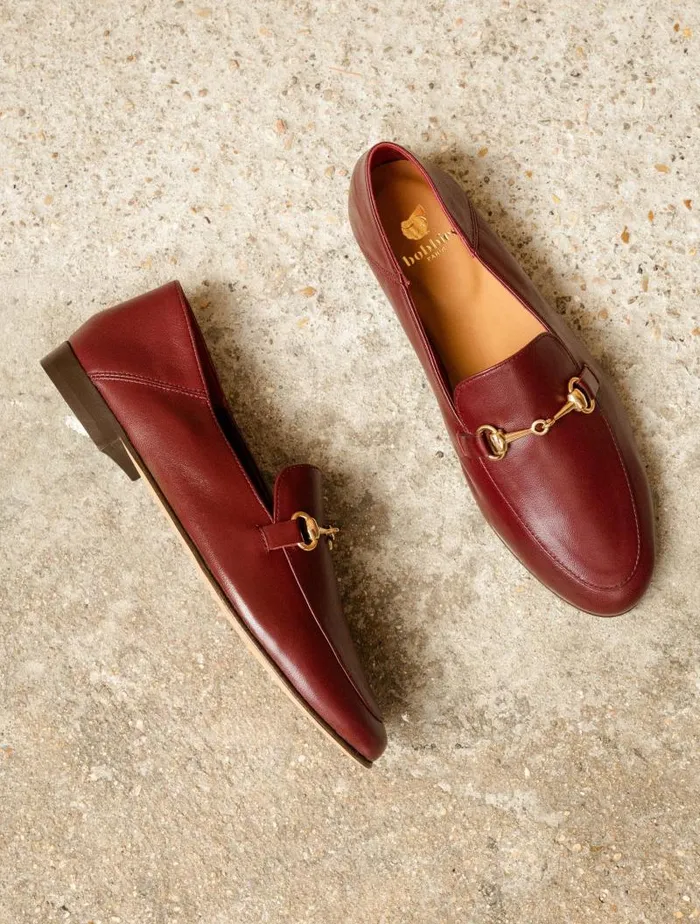 Women Loafers and Derbies Bobbies Jill Garnet Women Loafers and Derbies Bobbies Jill Garnet