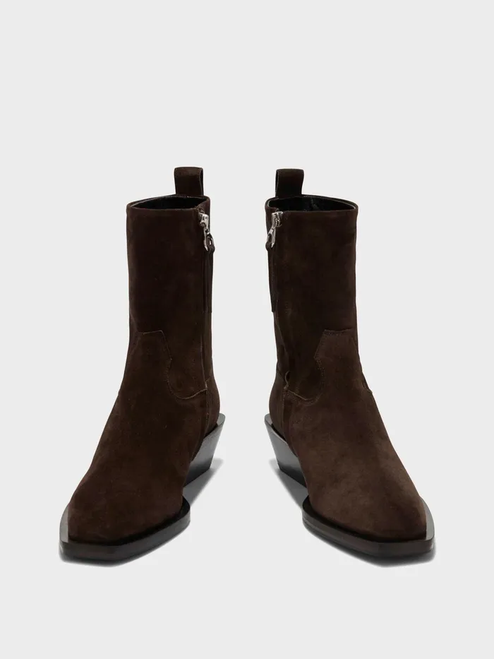 Women Luis Suede Cowboy Ankle Boots Aeyde Ankle Boots