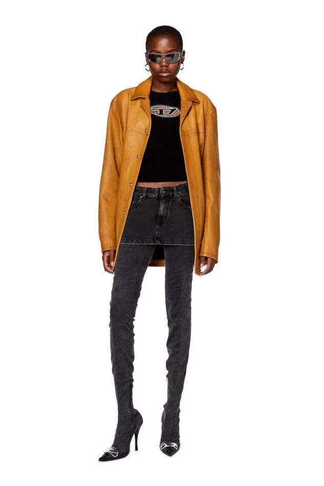 Women MAreesa Black Diesel Knitwear