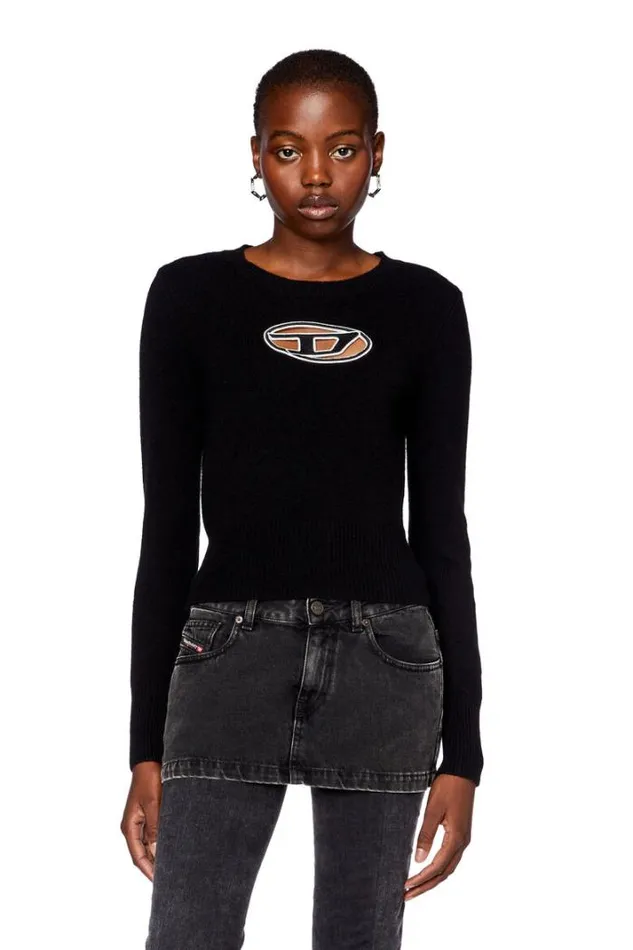 Women MAreesa Black Diesel Knitwear Women MAreesa Black Diesel Knitwear