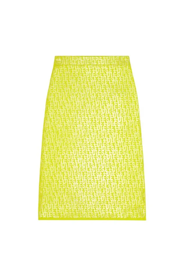Women MIkaria Yellow Diesel Skirts Women MIkaria Yellow Diesel Skirts