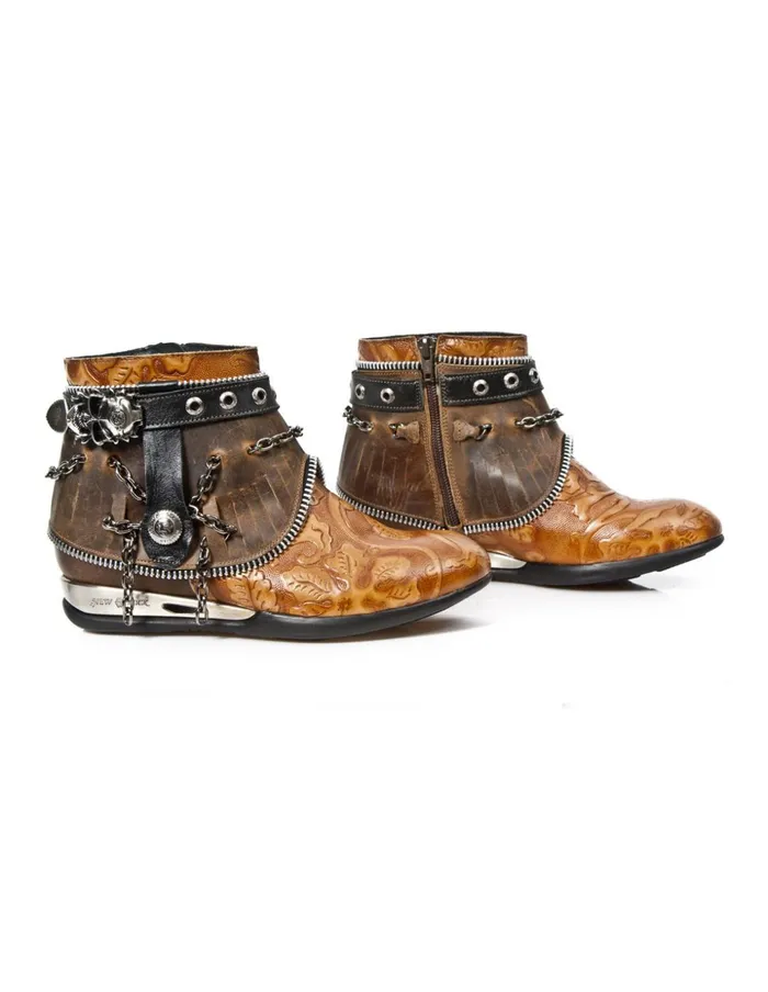 WomenMen Ankle Boot MHy101C8 New Rock Booties WomenMen Ankle Boot MHy101C8 New Rock Booties