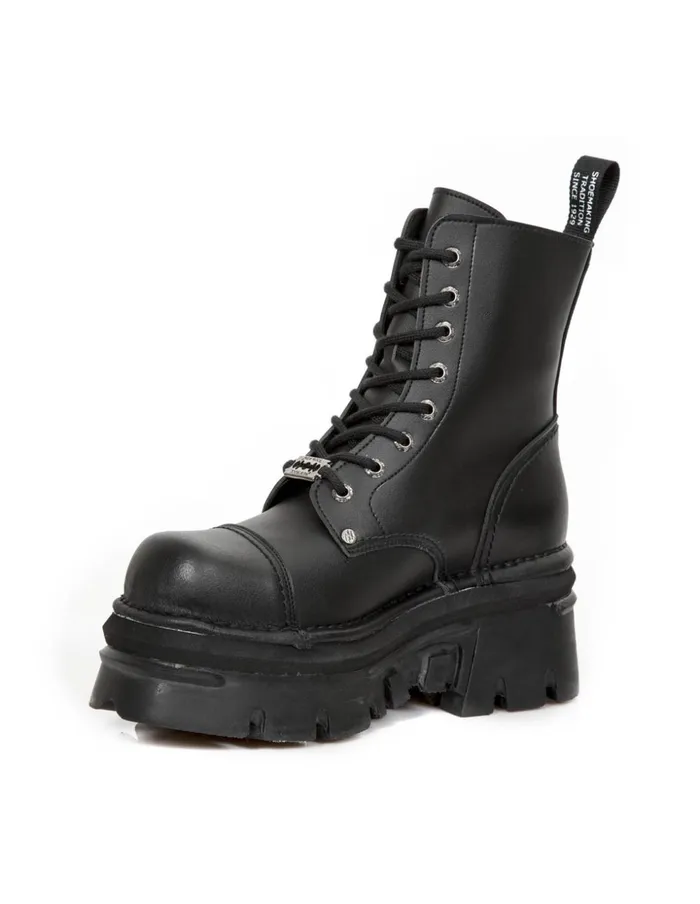 WomenMen Ankle Boot Metallic MNewmili083V22 New Rock Boots WomenMen Ankle Boot Metallic MNewmili083V22 New Rock Boots