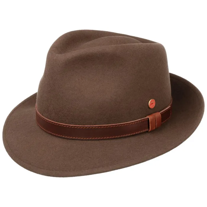 WomenMen Bogart Hats Mayser Denver Trekking Wool Hat Brown