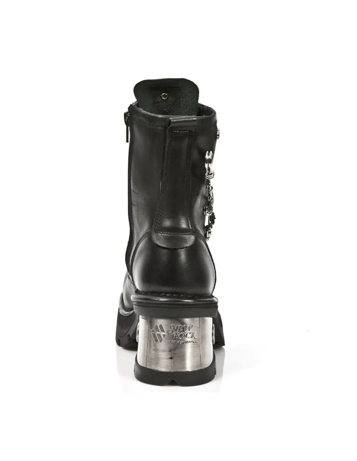 WomenMen Boot Metallic M1043C1 New Rock Boots WomenMen Boot Metallic M1043C1 New Rock Boots