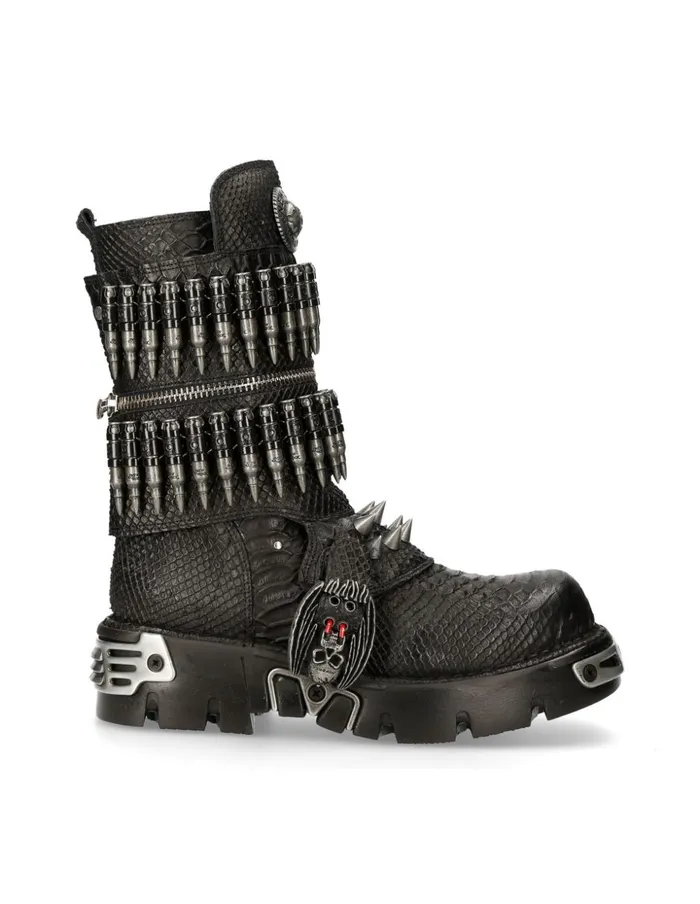 WomenMen Boot Metallic M301C2 New Rock Boots WomenMen Boot Metallic M301C2 New Rock Boots