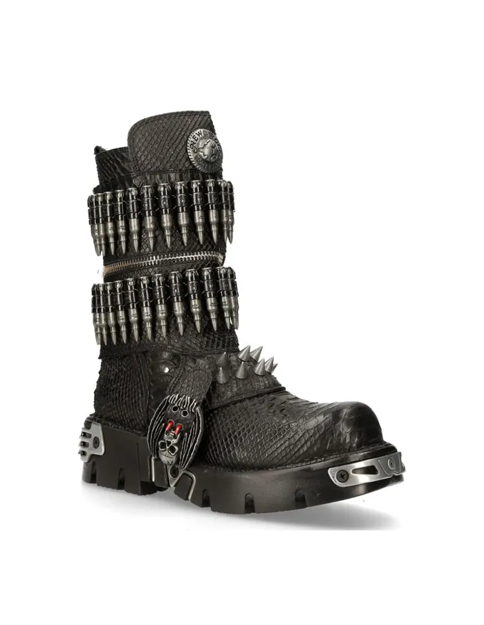 WomenMen Boot Metallic M301C2 New Rock Boots WomenMen Boot Metallic M301C2 New Rock Boots