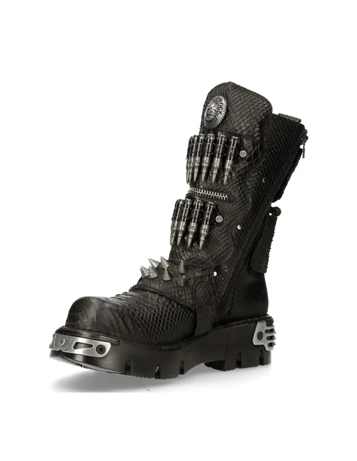 WomenMen Boot Metallic M301C2 New Rock Boots WomenMen Boot Metallic M301C2 New Rock Boots