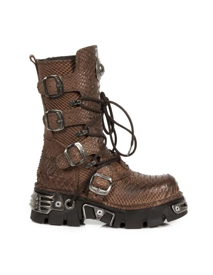 WomenMen Boot Metallic M373C200 New Rock Boots