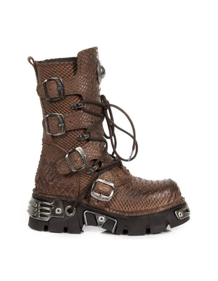 WomenMen Boot Metallic M373C200 New Rock Boots WomenMen Boot Metallic M373C200 New Rock Boots
