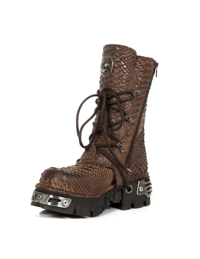 WomenMen Boot Metallic M373C200 New Rock Boots WomenMen Boot Metallic M373C200 New Rock Boots