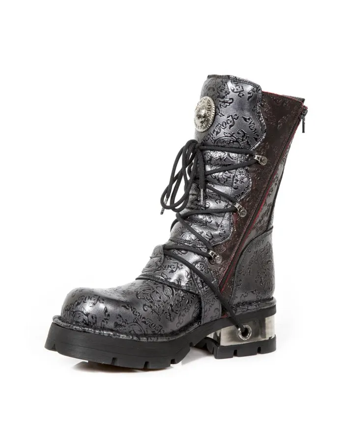 WomenMen Boot Metallic M373czC2 New Rock Boots WomenMen Boot Metallic M373czC2 New Rock Boots