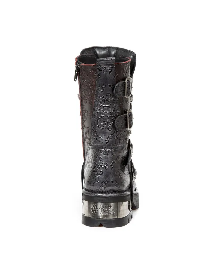WomenMen Boot Metallic M373czC2 New Rock Boots WomenMen Boot Metallic M373czC2 New Rock Boots