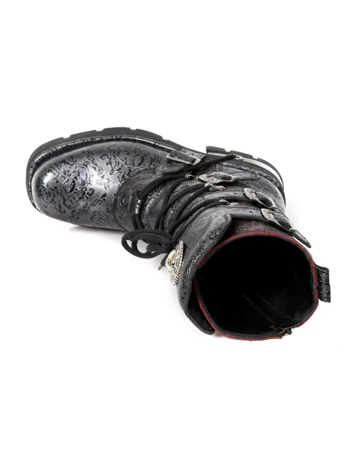 WomenMen Boot Metallic M373czC2 New Rock Boots WomenMen Boot Metallic M373czC2 New Rock Boots