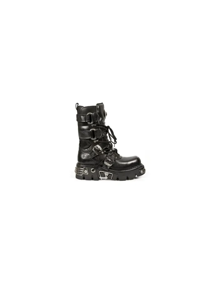 WomenMen Boot Metallic M575S1 New Rock Boots WomenMen Boot Metallic M575S1 New Rock Boots