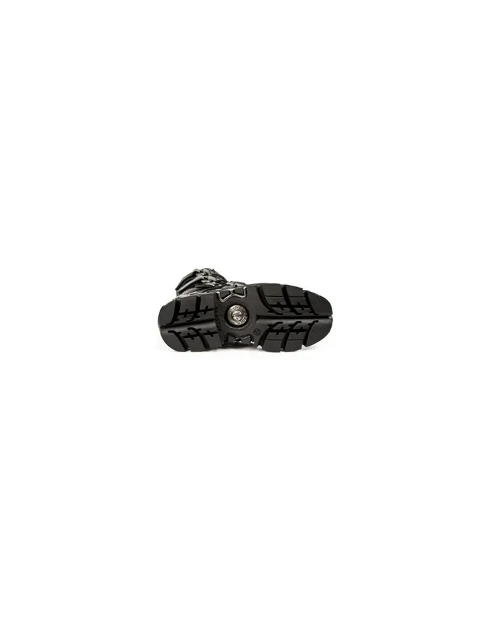 WomenMen Boot Metallic M575S1 New Rock Boots WomenMen Boot Metallic M575S1 New Rock Boots