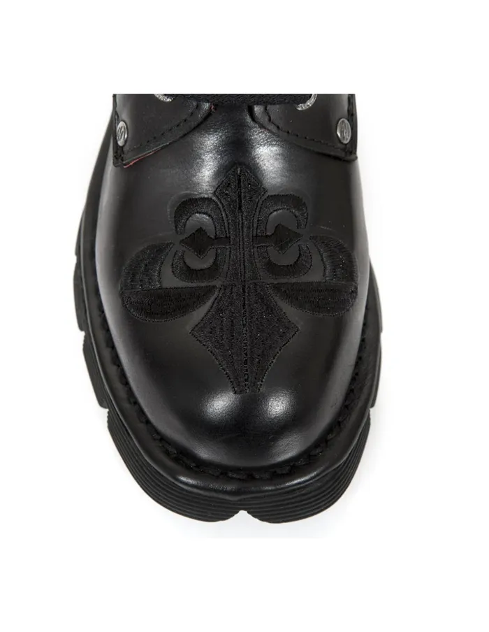 WomenMen Boot Metallic MNewmili118S1 New Rock Boots WomenMen Boot Metallic MNewmili118S1 New Rock Boots