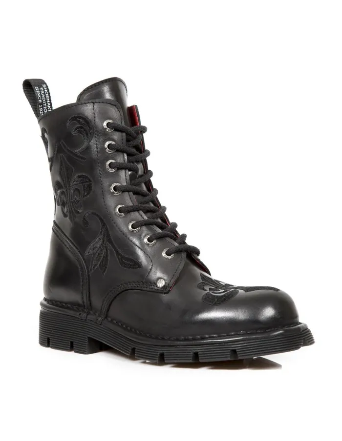 WomenMen Boot Metallic MNewmili118S1 New Rock Boots WomenMen Boot Metallic MNewmili118S1 New Rock Boots