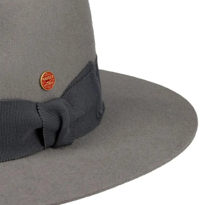 WomenMen Felt Hats Mayser Jacob Traveller Wool Hat Gray WomenMen Felt Hats Mayser Jacob Traveller Wool Hat Gray
