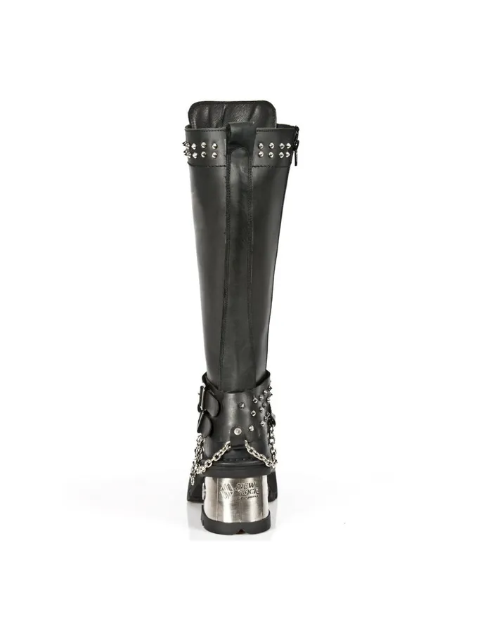 WomenMen High Boot Metallic M1027C1 New Rock Boots WomenMen High Boot Metallic M1027C1 New Rock Boots