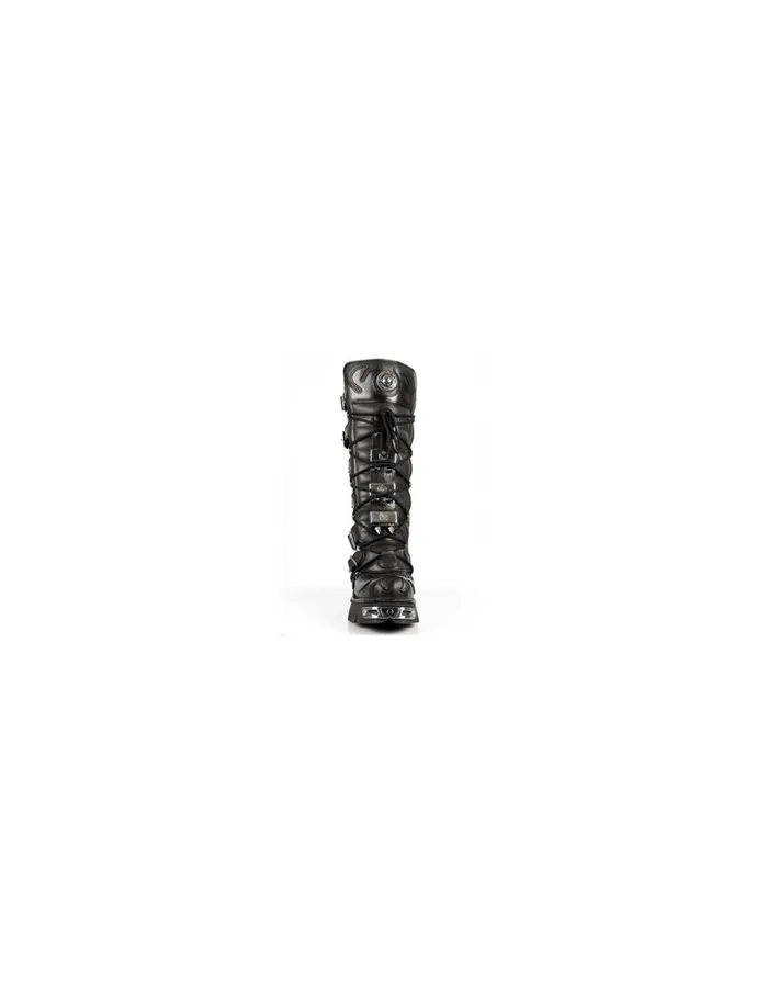 WomenMen High Boot Metallic M161S1 New Rock High Boots WomenMen High Boot Metallic M161S1 New Rock High Boots