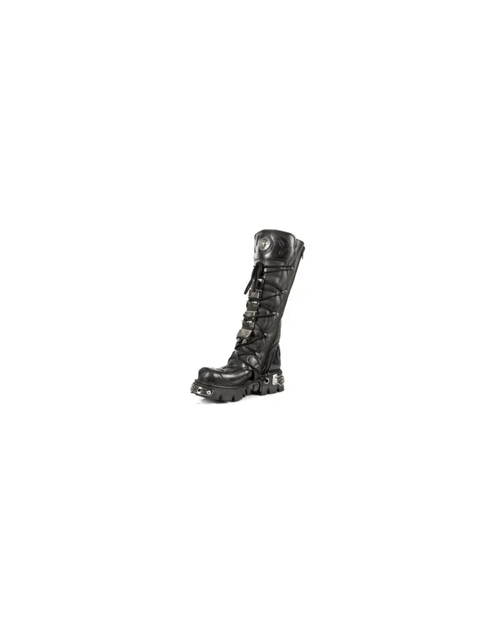 WomenMen High Boot Metallic M161S1 New Rock High Boots WomenMen High Boot Metallic M161S1 New Rock High Boots