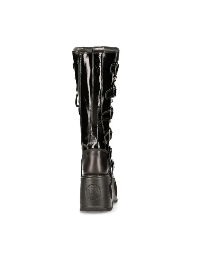 WomenMen High Boot Metallic M314S5 New Rock Boots