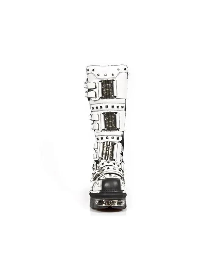 WomenMen High Boot Metallic M800C2 New Rock Boots WomenMen High Boot Metallic M800C2 New Rock Boots