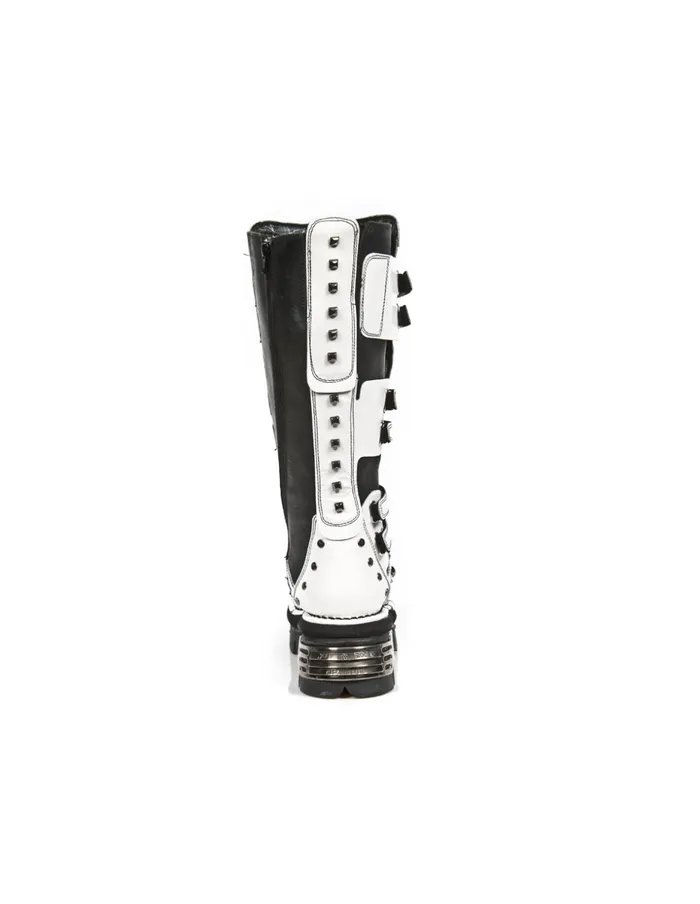 WomenMen High Boot Metallic M800C2 New Rock Boots WomenMen High Boot Metallic M800C2 New Rock Boots