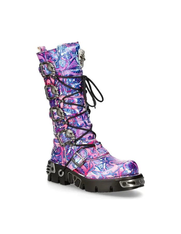 WomenMen M402C14 New Rock High Boots WomenMen M402C14 New Rock High Boots