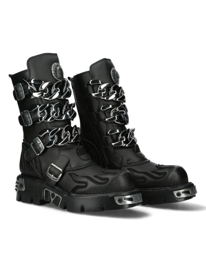 WomenMen MMet032V6 New Rock Boots