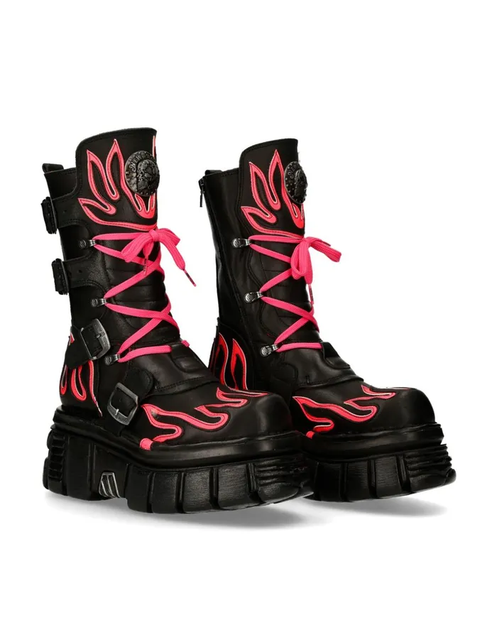 WomenMen MTank015C5 New Rock Boots